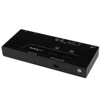 StarTech 2X2 HDMI Matrix Switch w/ Automatic and Priority Switching - VS222HDQ