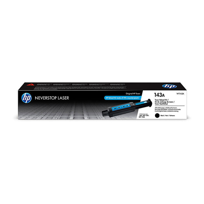 HP W1143A, LASERJET 143 NEVERSTOP BLACK RELOAD TONER KIT