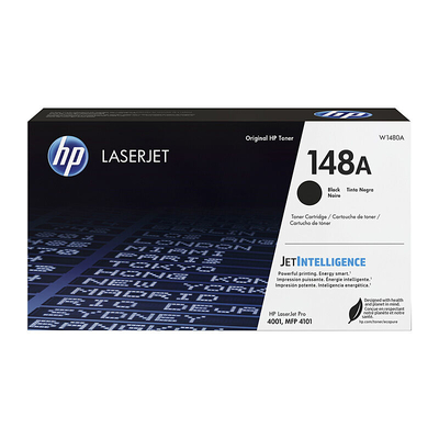 HP W1480A, 148A BLACK ORIGINAL LASERJET TONER CARTRIDGE