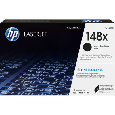 HP W1480X, 148X HI YIELD BLACK ORIGINA L LASERJET TONER CARTRIDGE