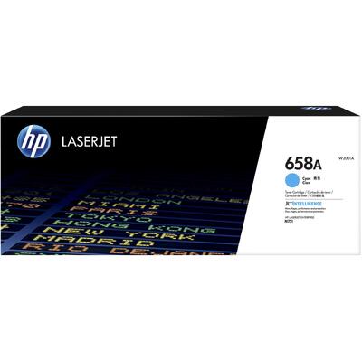 HP 658A CYAN LASERJET TONER CARTRIDGE