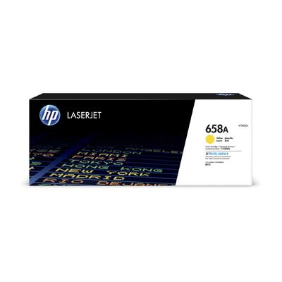 HP 658A YELLOW LASERJET TONER CARTRIDGE