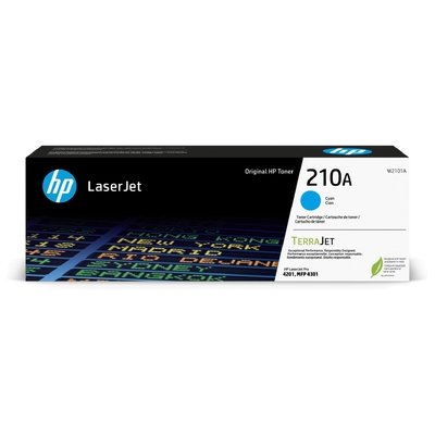 HP W2101A, 210A Cyan Original LaserJet Toner Cartridge 1800 pages