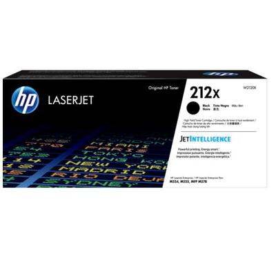 HP 212X High Yield Black Orig LaserJet Toner Cartridge - W2120X