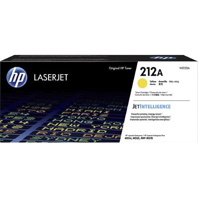 HP 212A Yellow Original LaserJet Toner Cartridge - W2122A