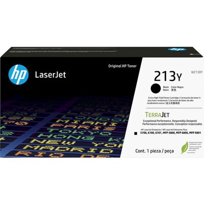HP W2130Y 213Y Extra High Yield Black Original LaserJet Toner Cartridge