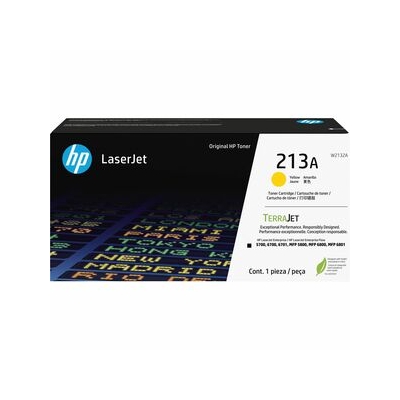 HP W2132A, 213A YELLOW LASERJET TONER CARTRIDGE