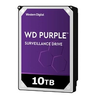 WD WD102PURZ 10TB Purple 3.5" SATA3 Surveillance Hard Drive