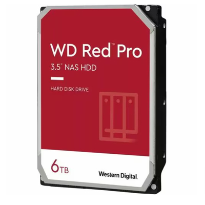 Western Digital Red Pro WD6005FFBX 6 TB Hard Drive - 3.5" Internal - SATA (SATA/600)