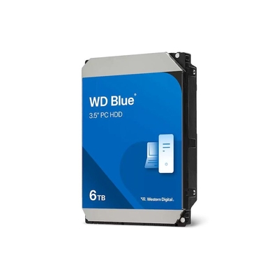 WD 6TB WD60EZAX Blue 3.5" 5400RPM SATA Hard Drive