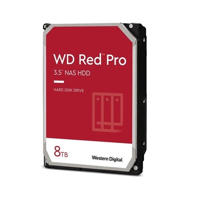 Western Digital WD Red Pro 8TB 3.5' NAS HDD SATA3 Hard Drive