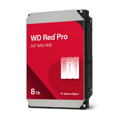 WD 8TB Red Pro WD8005FFBX 3.5' NAS HDD SATA3 Hard Drive