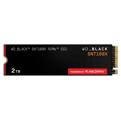 WD_BLACK SN7100X 2TB Built for ROG Xbox Ally (X) & PC M.2 PCIe 4.0 NVMe SSD - WDBELH0020BBK