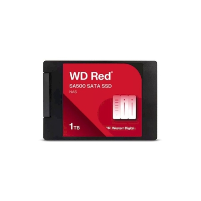 WD 1TB Red SA500 NAS SATA SSD 2.5/7mm Cased - WDS100T1R0A-68A4W0 