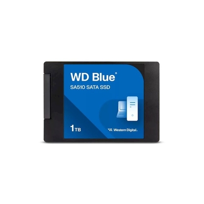 WD 1TB Blue SA510 SATA SSD 2.5/7mm Cased - WDS100T3B0A-00AXR0