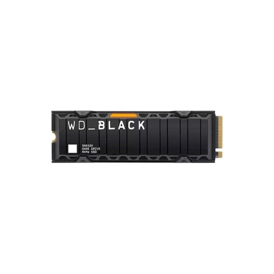 WD 2TB BLACK SN850X NVMe SSD , With Heatsink - WDS200T2XHE-00BCA0