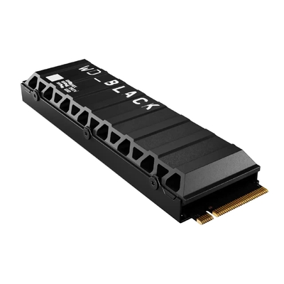 WESTERN DIGITAL 4TB BLACK SN850X NVMe SSD , With Heatsink - WDS400T2XHE-00BCA0