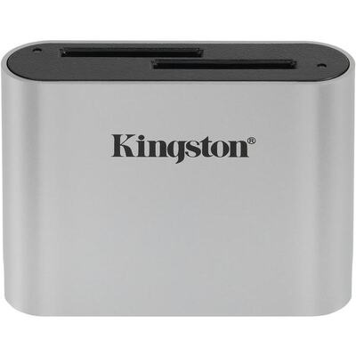 KINGSTON SDHC/SDXC UHS-II CARD READER USB3.2 Gen1 Workflow Dual-Slot - WFS-SD