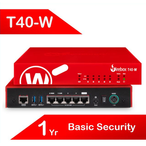 WatchGuard Firebox T40-W with 1-yr Basic Security Suite (AU)