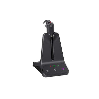 Yealink WH63 E2 Convertible DECT Wireless UC Headset 8 hours talk time185m Wireless range Dual microphone Multi-device Connectivity