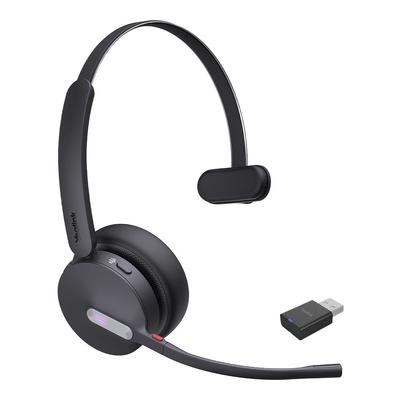 YEALINK BLUETOOTH DECT (WH64) MS MONO HYBRID HEADSET, WDD60 DECT DONGLE, NO BASE STATION