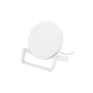 Belkin QI WIRELESS 10W CHARGING STAND, USB-A TO mUSB CABLE, NO PSU, WHITE, 2YR CEW