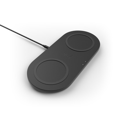 Belkin Boost Charge Dual Wireless Charging Pad for Apple/Android Devices - Black