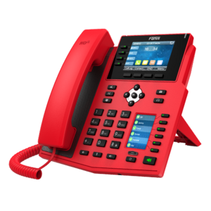 FANVIL X5U-RED High End Enterprise IP Phone - 3.5' Colour Screen, 16 Lines