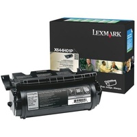 Lexmark X644H01P BLACK PREBATE TONER YIELD 21,000 PAGES FOR X64XE