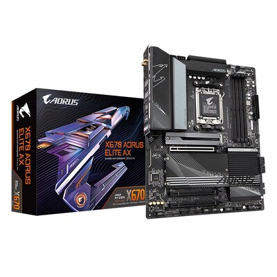 Gigabyte X670 AORUS ELITE AX AM5 ATX Motherboard