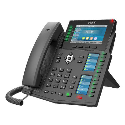 Fanvil X6U Enterprise IP Phone - 4.3' (Video) Colour Screen, 20 Lines Dual Gigabit NIC, Built in Bluetooth