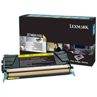 Lexmark X746, X748 YELLOW 7K TONER RETURN PROGRAM
