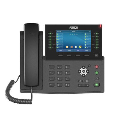 Fanvil X7C Enterprise Color IP Phone, 5" High Resolution Screen