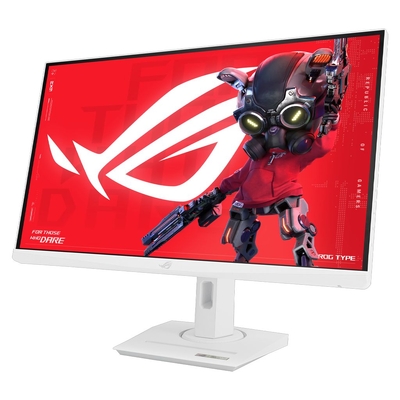 ASUS ROG Strix XG27UCG-W 27" 4K 160Hz/FHD 320Hz Dual Mode 1ms IPS Gaming Monitor - White