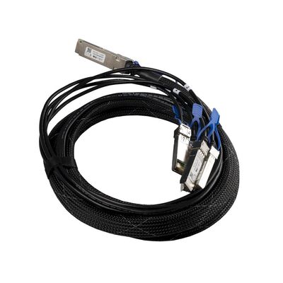 MikroTik XQ+BC0003-XS+ A QSFP28 to 4x SFP28 break-out cable 3m