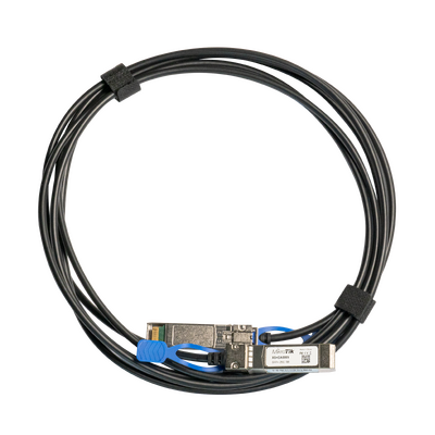 Mikrotik XS+DA0001 SFP 1G, SFP+ 10G, 25G SFP28 direct attach cable, 1m