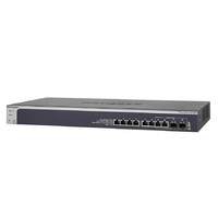 NETGEAR ProSAFE XS708T 8 Port 10 Gigabit Ethernet Smart Managed Switch