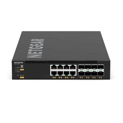 NETGEAR XSM4316-100AJS 16-PORT L3 STACK MANAGED SWITCH- 10G/MULTI-GIG(8)- SFP+(8) (HALF WIDTH)