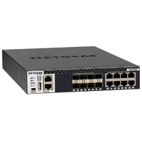 Netgear XSM4316S-100AJS 16-Port Fully Managed Stackable Layer 3 Switch - M4300-8X8F