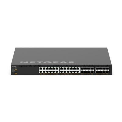 Netgear 24x10G/Multi-Gig PoE++ (290W base, up to 1,770W), 8xSFP+ and 8xSFP28 25G Managed Switch