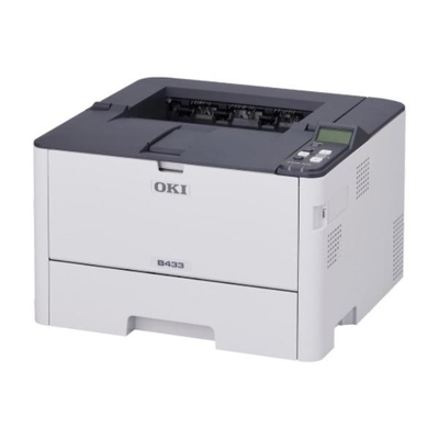OKI B433dn A4 Mono Laser Printer | 40ppm, Duplex, Network