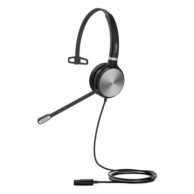Yealink YHM361 Premium Wideband QD Mono Headset for Yealink IP Phones, QD cord not included, Noise-canceling, HD Voice Quality, Lightweight