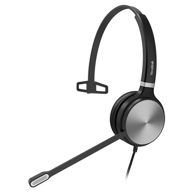 Yealink (YHS36 Mono for 3rd Party) Wideband Headset Compatible with Cisco 79xx IP Phones, Avaya Callmaster V and VI, Mono, QD Cord, RJ9 Headset Jack, 