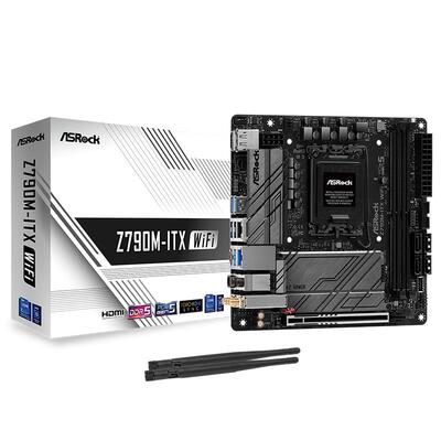ASRock Z790M-ITX WiFi LGA 1700 Mini-ITX Motherboard