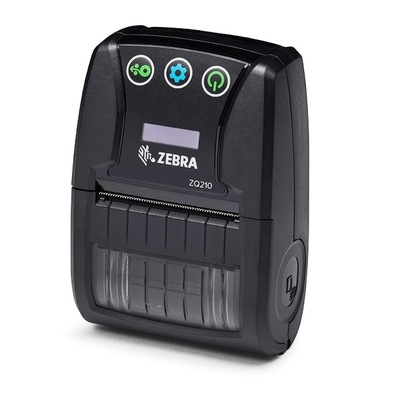 Zebra ZQ210 Mobile Direct Thermal Label Printer 203DPI USB Bluetooth 2" – ZQ21-AAE01KA-00