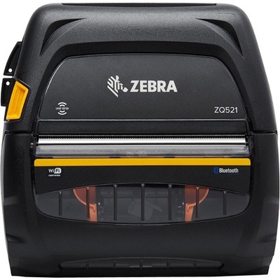Zebra ZQ521 Mobile Direct Thermal Printer - Monochrome - Label/Receipt Print - Bluetooth - NFC - ZQ52-BAW000A-00