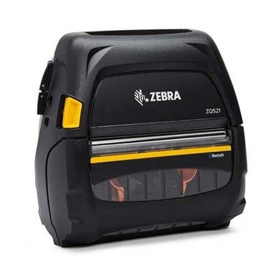Zebra ZQ521 Direct Thermal Mobile Label Printer 203dpi Bluetooth Wi-Fi USB 4" Rugged Portable – ZQ52-BAW030A-00