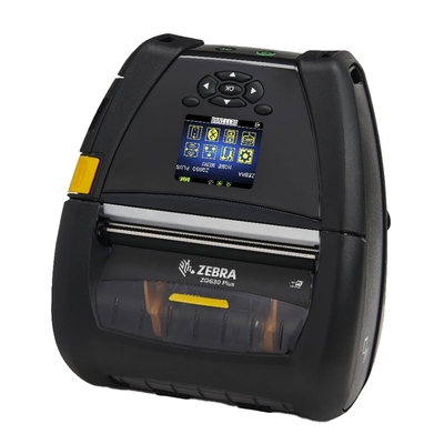 Zebra ZQ630 Plus Mobile Direct Thermal Label/Receipt Printer 203DPI Bluetooth Wi-Fi NFC 4" – ZQ63-AAXAA04-00