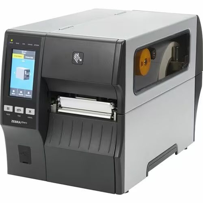 Zebra ZT411 Industrial Thermal Transfer Label Printer 203DPI WiFi USB Ethernet Serial – ZT41142-T0PG000Z
