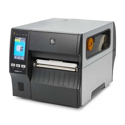 Zebra ZT421 Thermal Transfer Industrial Label Printer 203dpi USB Ethernet Serial Bluetooth 6" RFID Tear Touch Display – ZT42162-T0P00C0Z